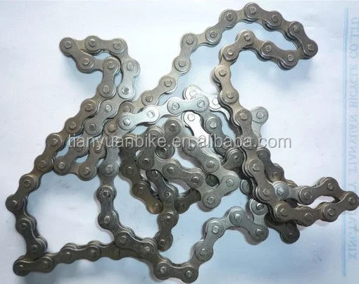 cheap good quality bike bicycle colored steel chain made in factory of China