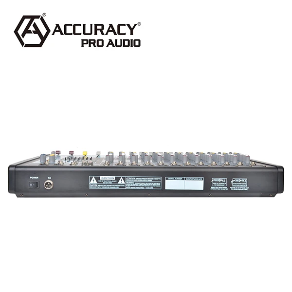 Accuracy Pro Audio KT-1208USB 12 Channels Audio Video USB Professional Audio Mixer