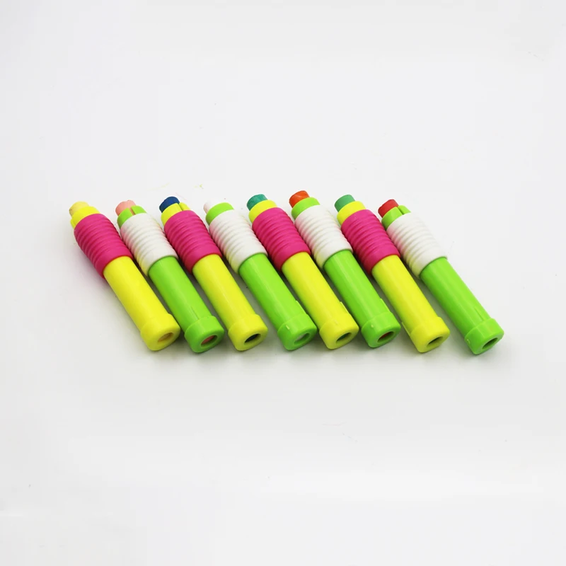 
12/20 package Coloured wholesale dust free green board chalk for teacher or kids 