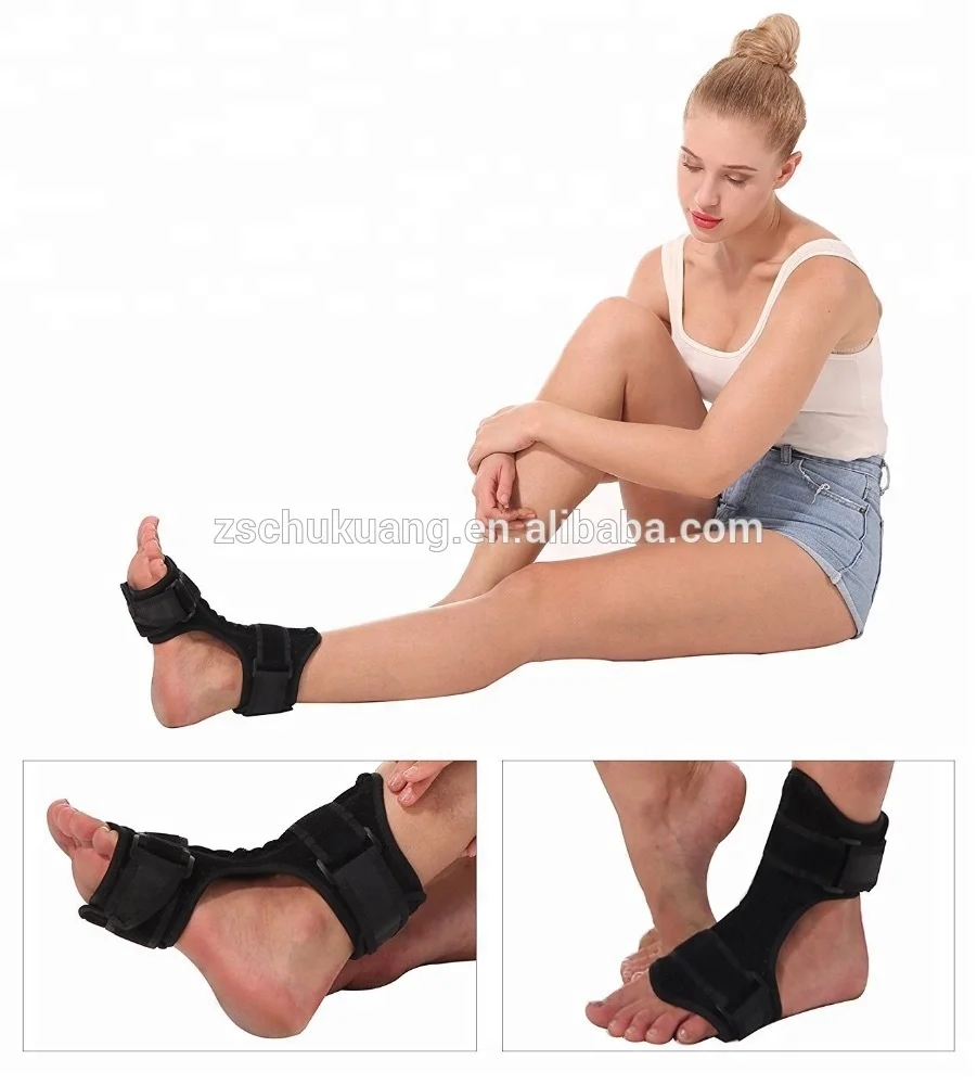 Soft Plantar Faciitis Brace Dorsal Night Splint Ankle Foot Drop Orthosis Splint for pain relief