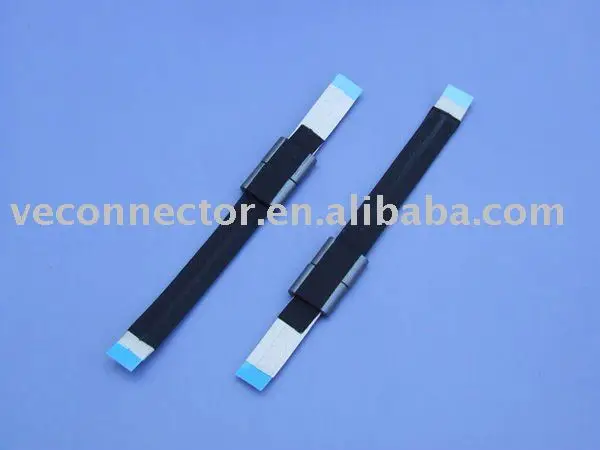 0.5mm 51pin lvds cable with magnet coil and acetate cloth for EMI interfere