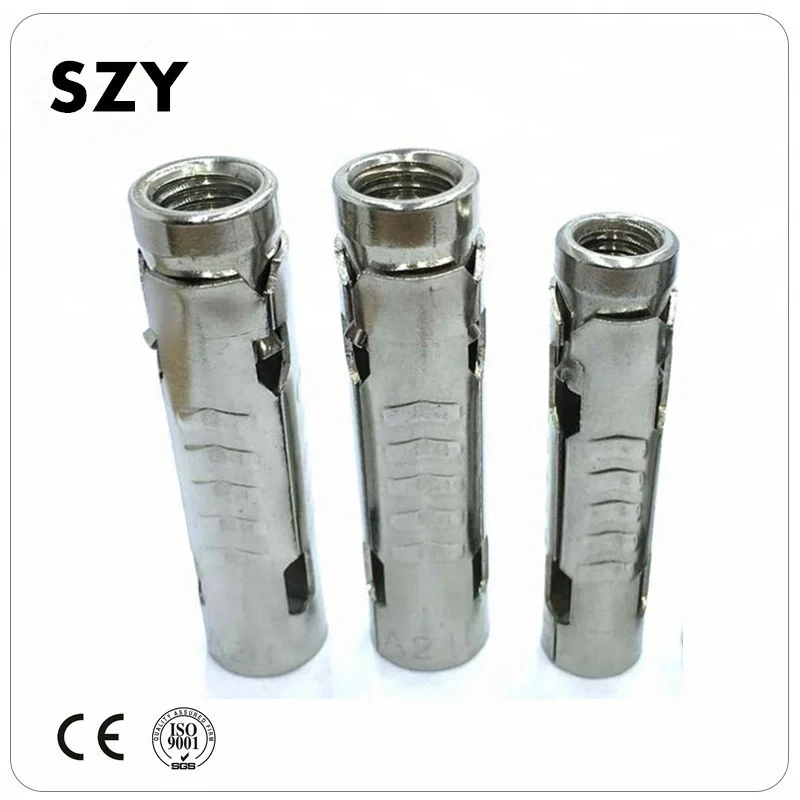 type m18 m27 m30 Standard Size Inch J type anchor bolts zinc plated Inch drive pin anchor bolts drive pin anchor bolt
