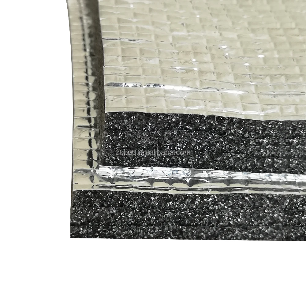 20mm Heat insulation light weight expanded polyethylene foam aluminum foil EPE foam insulation reflective board