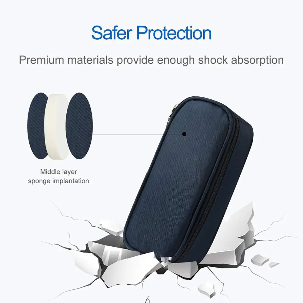 
portable insulin pen cooler bag for insulated medication diabetics travel coolers 