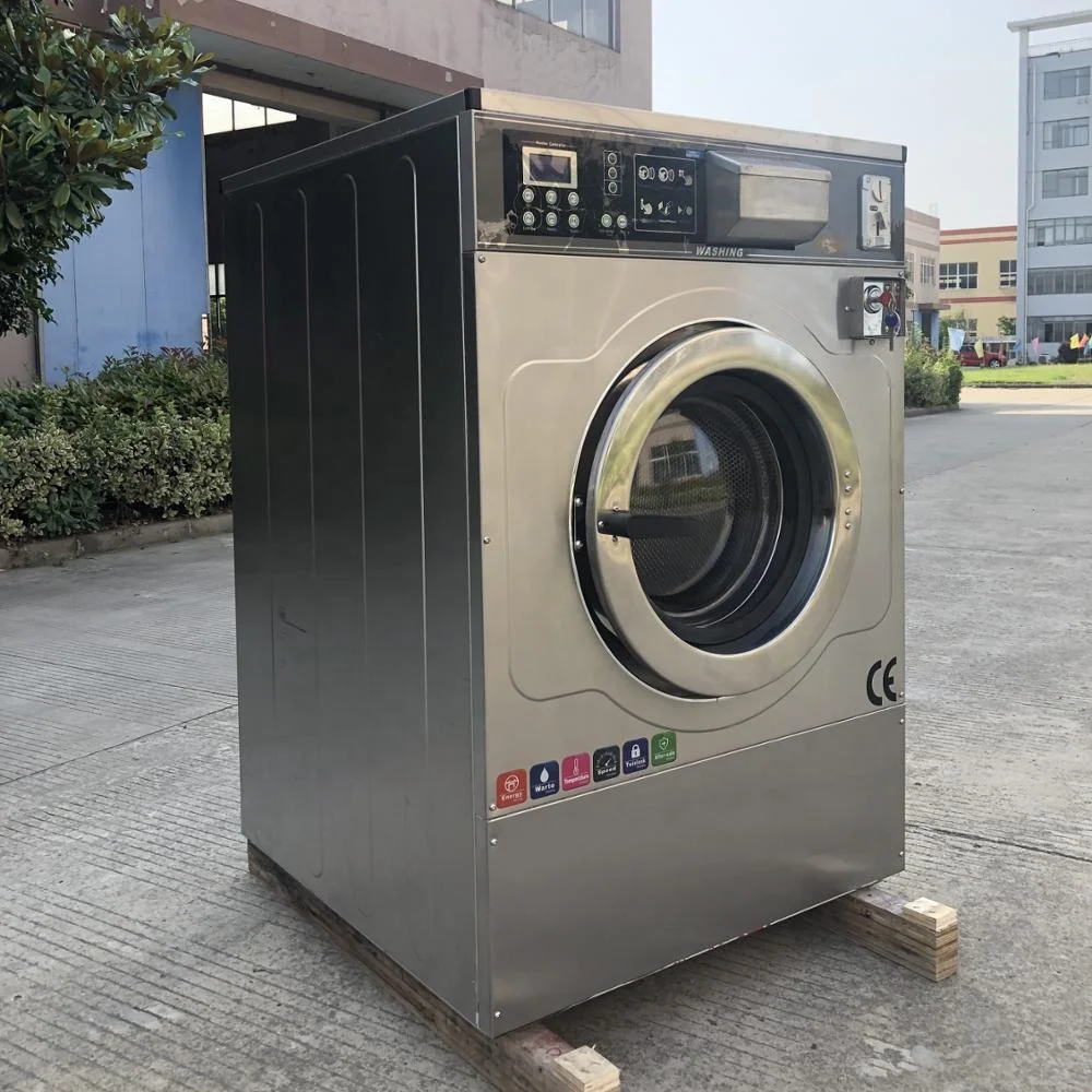 
15kg Full automatic coin operated washer extractor 
