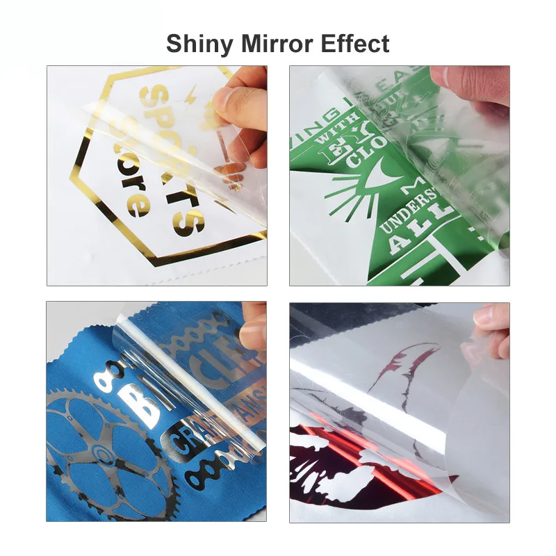 Qingyi wholesale high quality flex gold metallic heat transfer vinyl fabric for printing