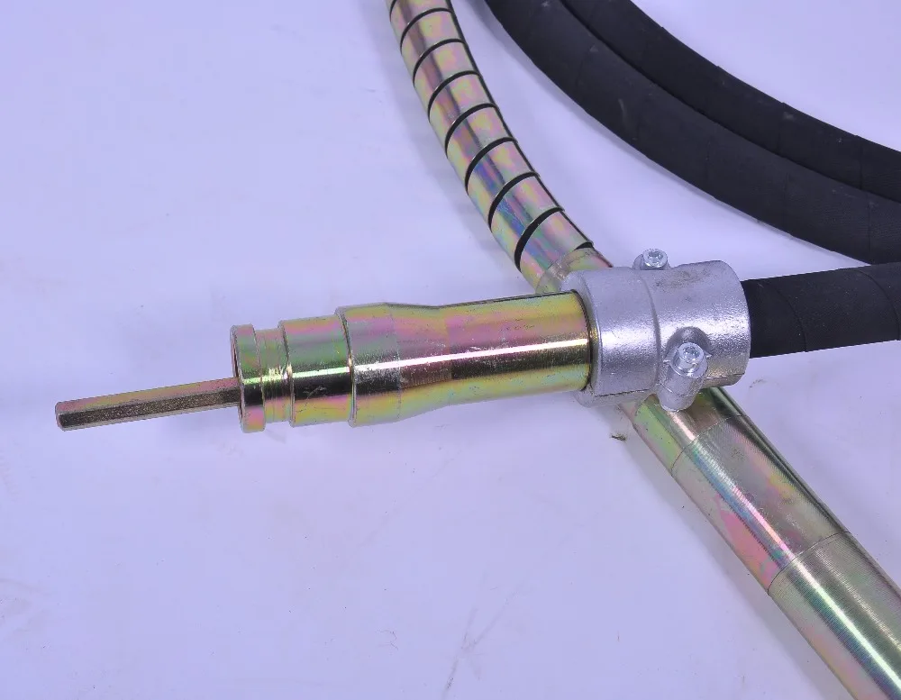 Factory direct sales concrete vibrator needle with shaft(1-12m)