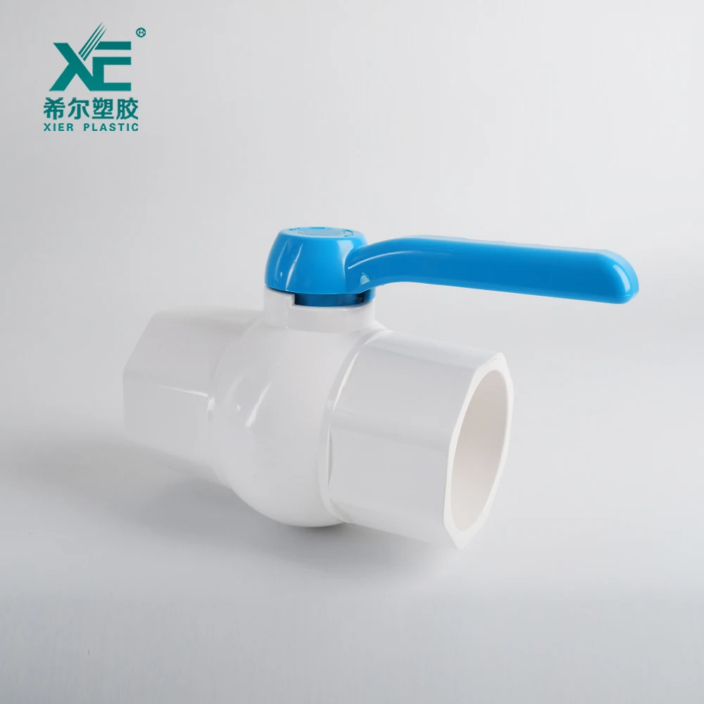 Factory direct meticulous excellent normal pressure 4 inch pvc plastic water ball valve types