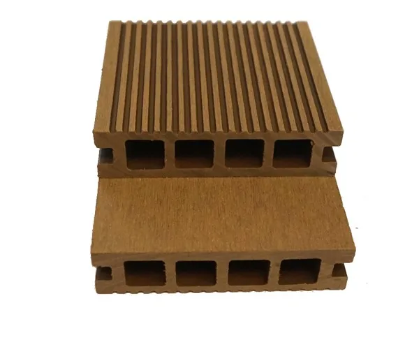 Bestselling modern WPC square hole wood plastic flooring with UV protection and waterproofing