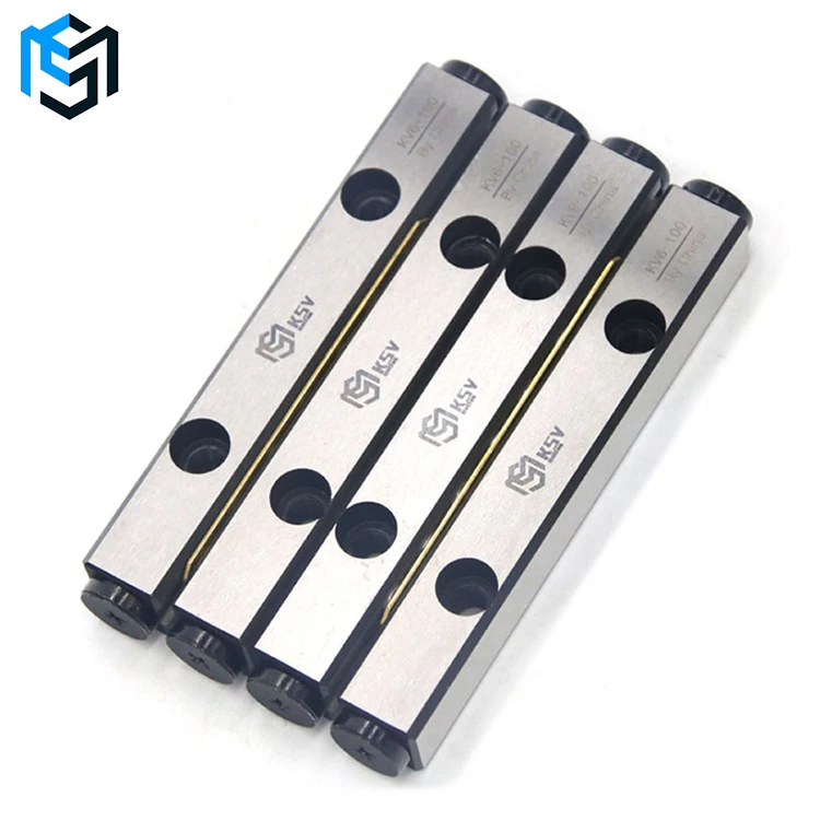 10 years professional guide rail KSV MOTION Heavy Load Low Noise precision Cross roller guide Rail