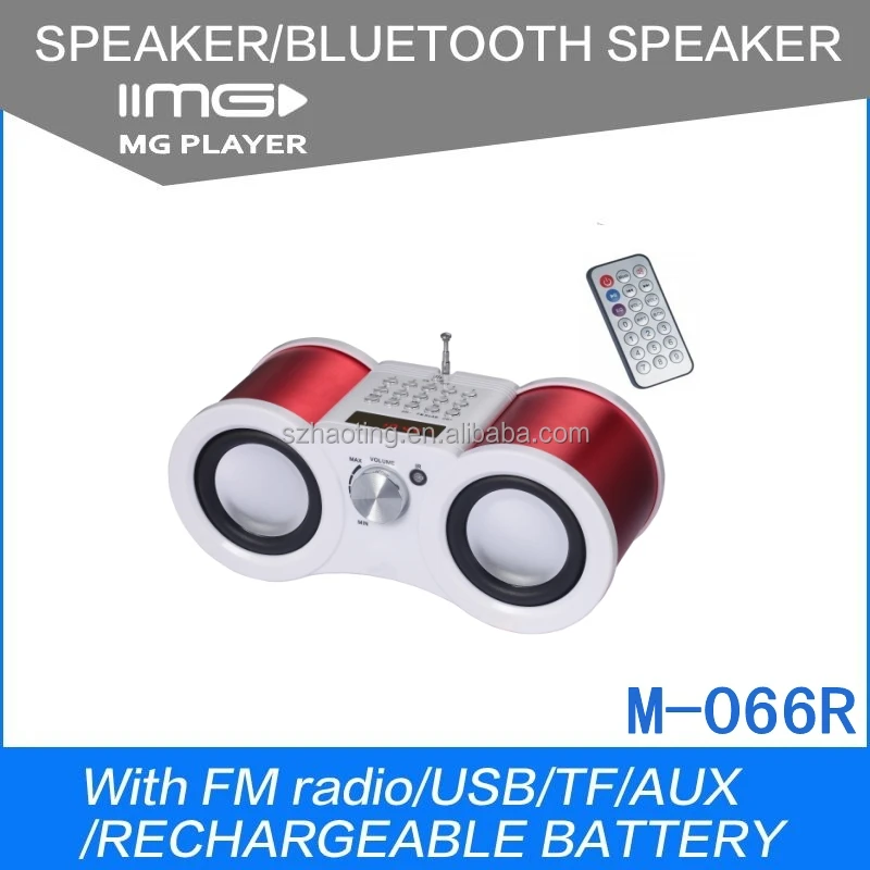 MG M-066R цифровой портативный мини-USB синий зуб динамик 2017 с FM радио