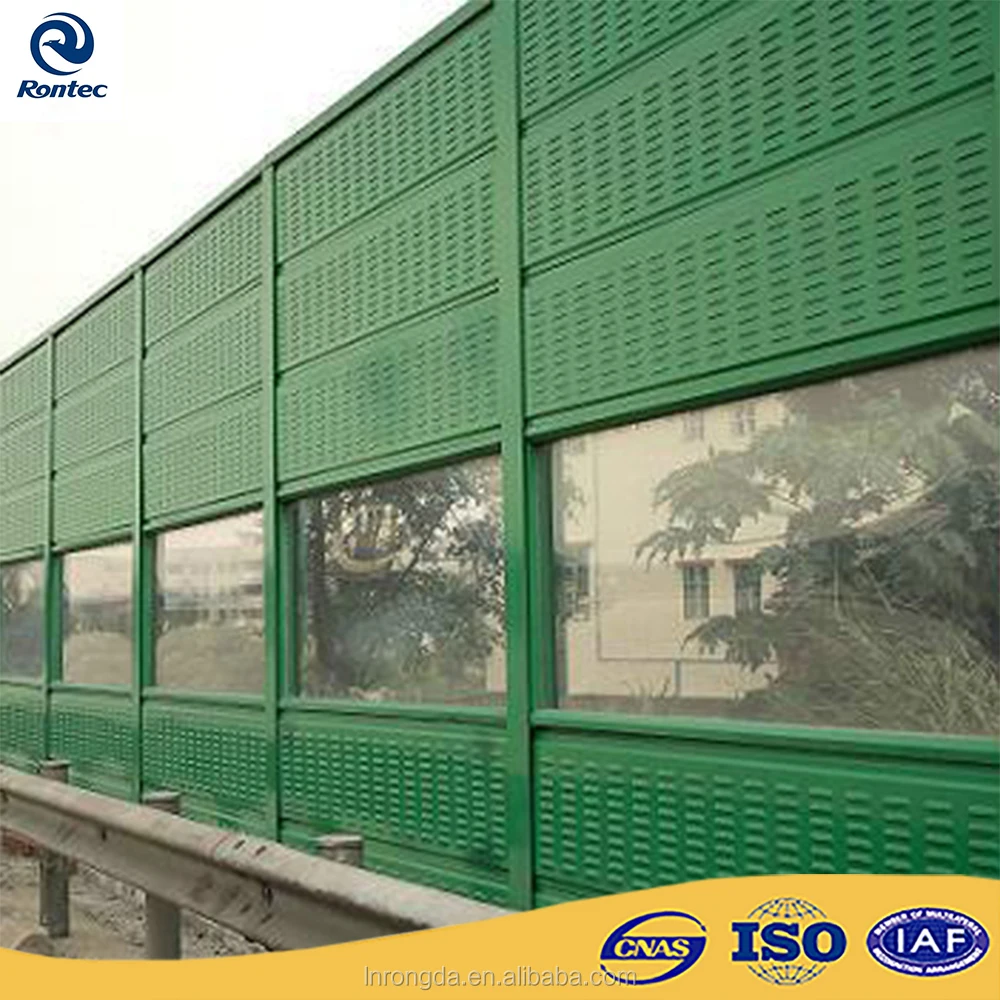 
professional supplier railway sound barriers acoustic protective screen 