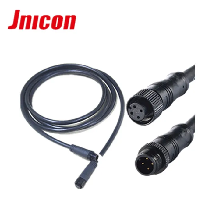 светодиодный наружный ip68 освещение m12 кабель питания 5-контактный водонепроницаемый разъем