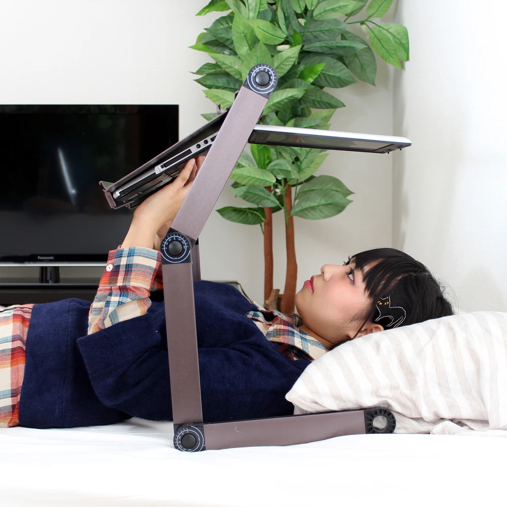 Lying Down Laptop Stand Computer Frame Bed Table Lying Down Laptop Stand Computer Frame Bed Table