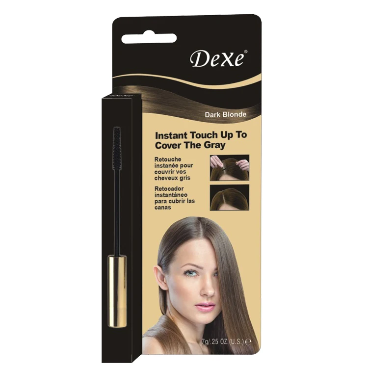 Dexe Temporary Hair Dye Cover Gray Roots Private Label Grey Hair Concealer