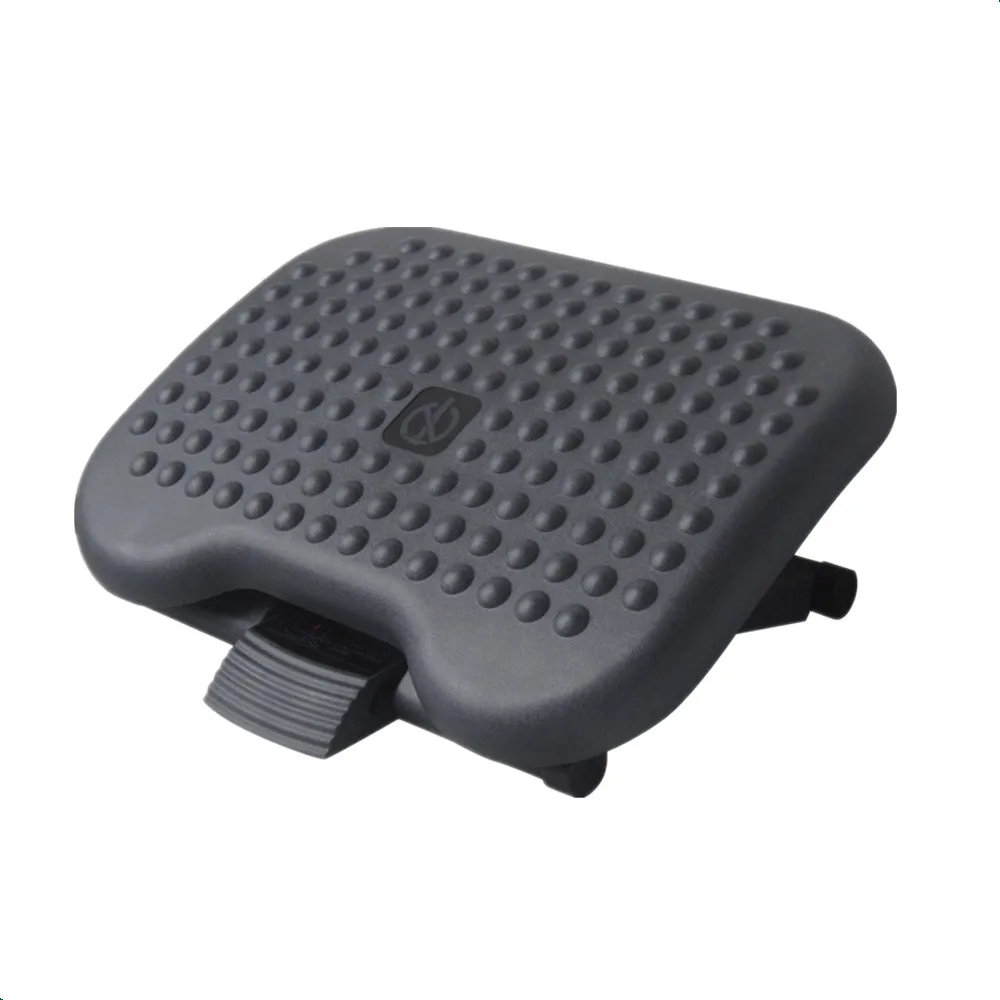 Cixi Dujia Ergonomic design plastic height angle adjustable black foot rest