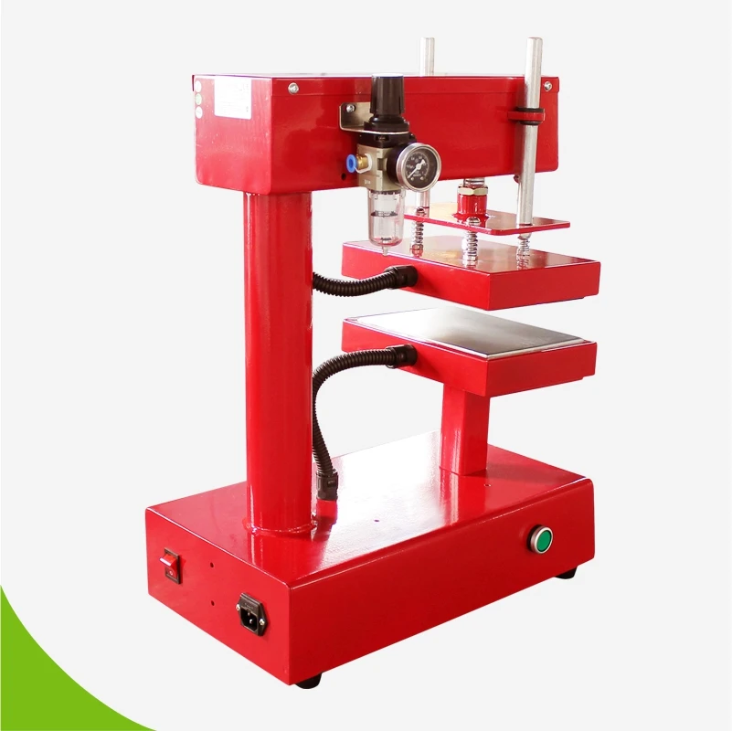 15X20 Pneumatic  Small Label Heat Press Machine Upper And Lower Double Fever