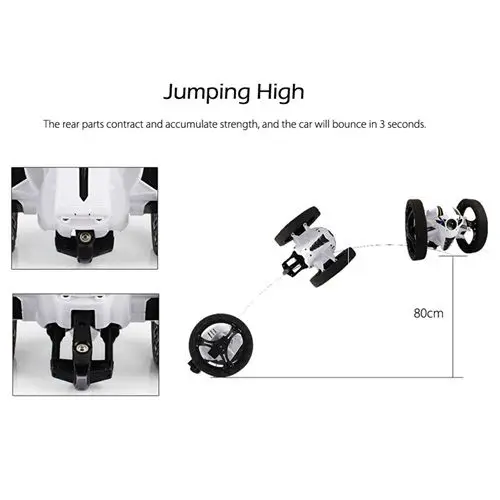 Hot Selling Newest Car Toys Remote Control Bounce Car RH 803A RC Robot Car Gift