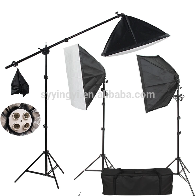 Hot selling wholesale high quality 50x70cm photography softbox continuous light kit