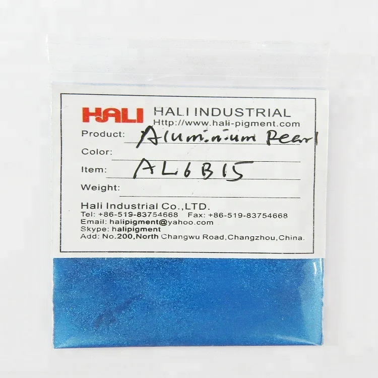 color flakes aluminum pigment powder,item:AL6B15,color:royal shimmer blue