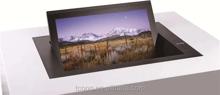 19 Дюймов CE Сертификации Лифт Механизм Флип Жк-Монитор Лифт Механизм