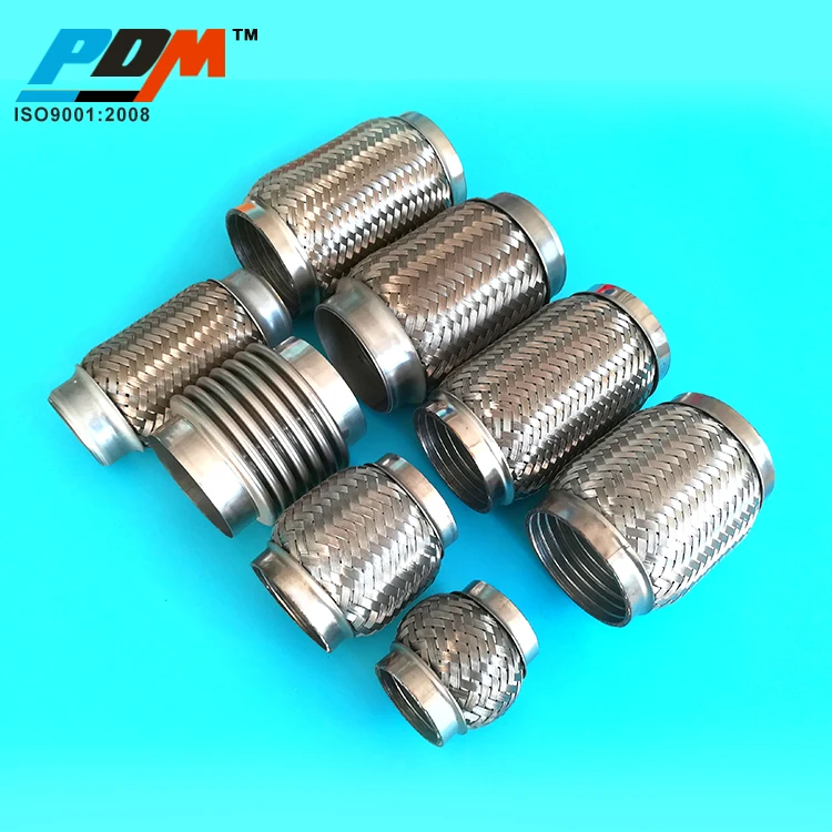 3*100 мм Гибкая труба выхлопной трубы и соединение гибкой