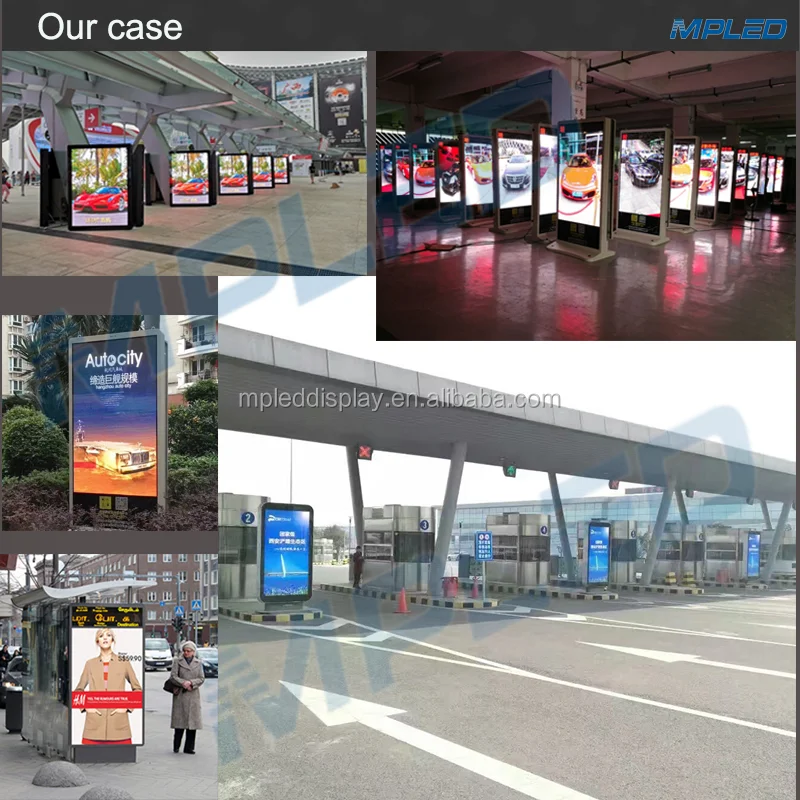 63inch LED totem P4 Outdoor LED Advertising Screen Display