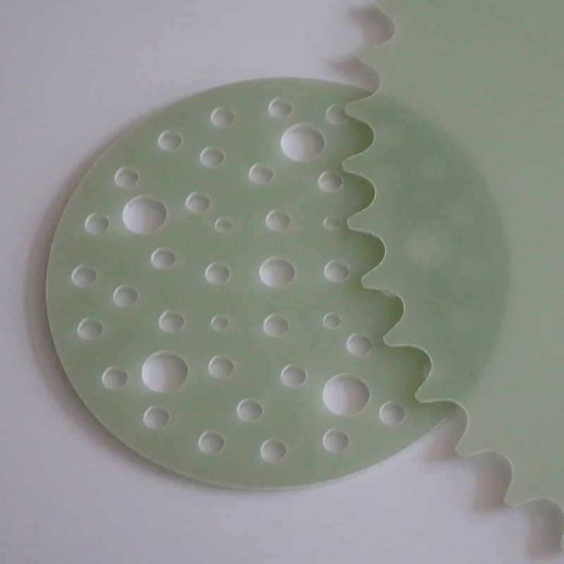 FR4 g10 Epoxy fiber glass cloth sheet manufacturing high voltage flat washers
