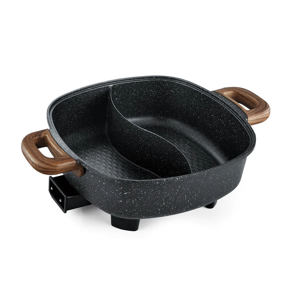 Die-casting Aluminum Electric skillet frying Pan