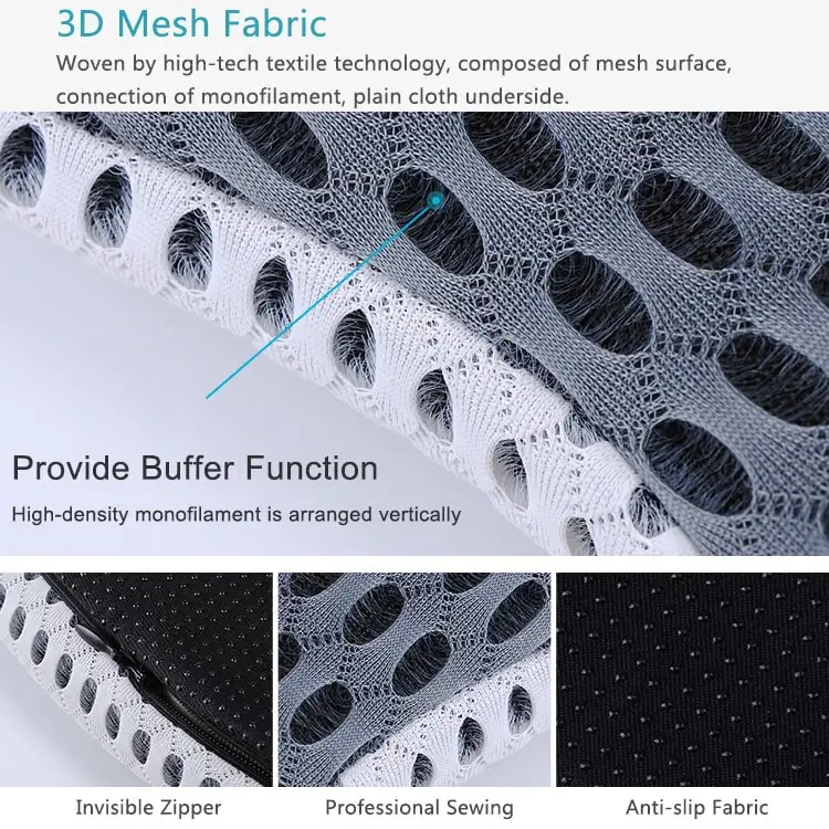 
Ergonomic Wedge Shape Extra Firm Car Seat Cushion 