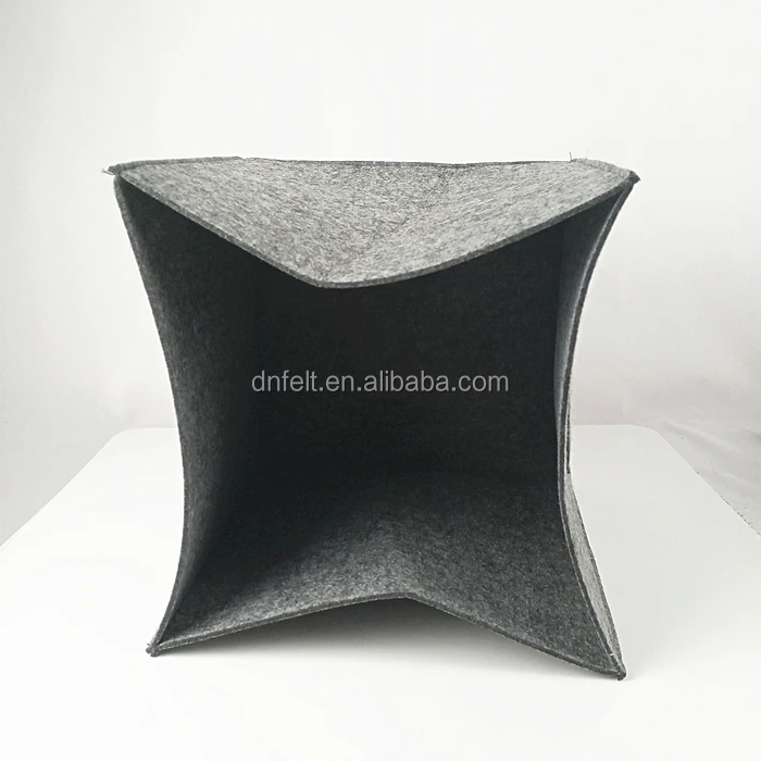 
Large Strong Foldable Felt Storage Basket Household Clothes Basket Felt Storage Bin Felt Box 