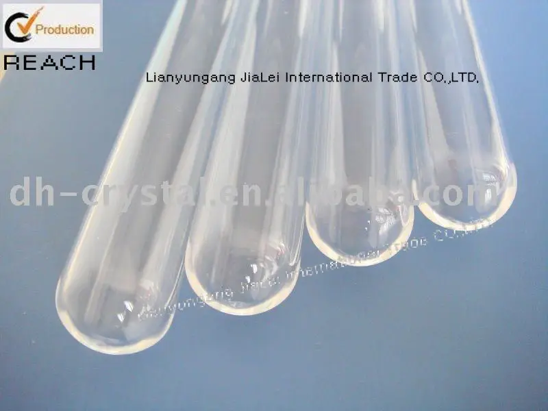 Heat Resistant Quartz Glass spiral quartz glass tube