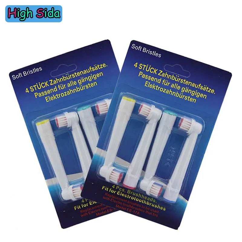 Electrical Toothbrush Head EB-17A For Oral B Replaceable Brush Heads