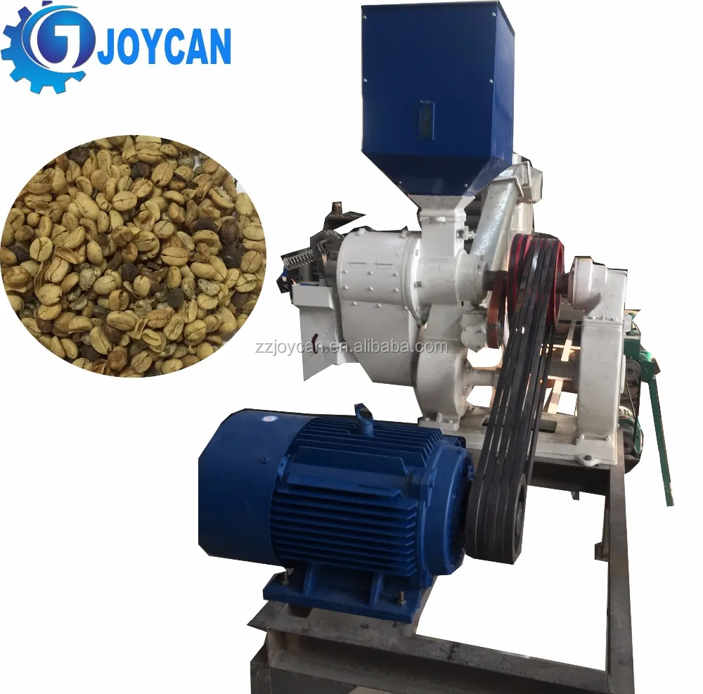 Cocoa skin remover Wet Cacao bean shelling machine Coffee seeds husk removing machine with wet