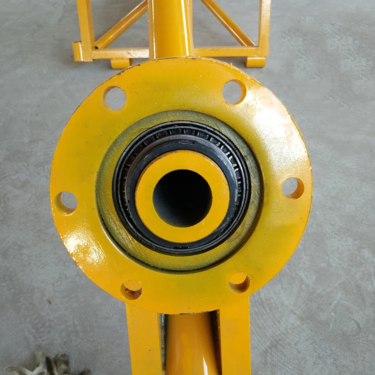 Переносной мини-кран для установки на крыше