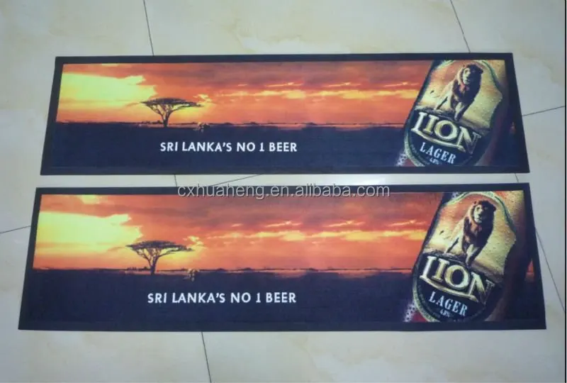 OEM high quality custom Bar Mat/custom pvc bar mat