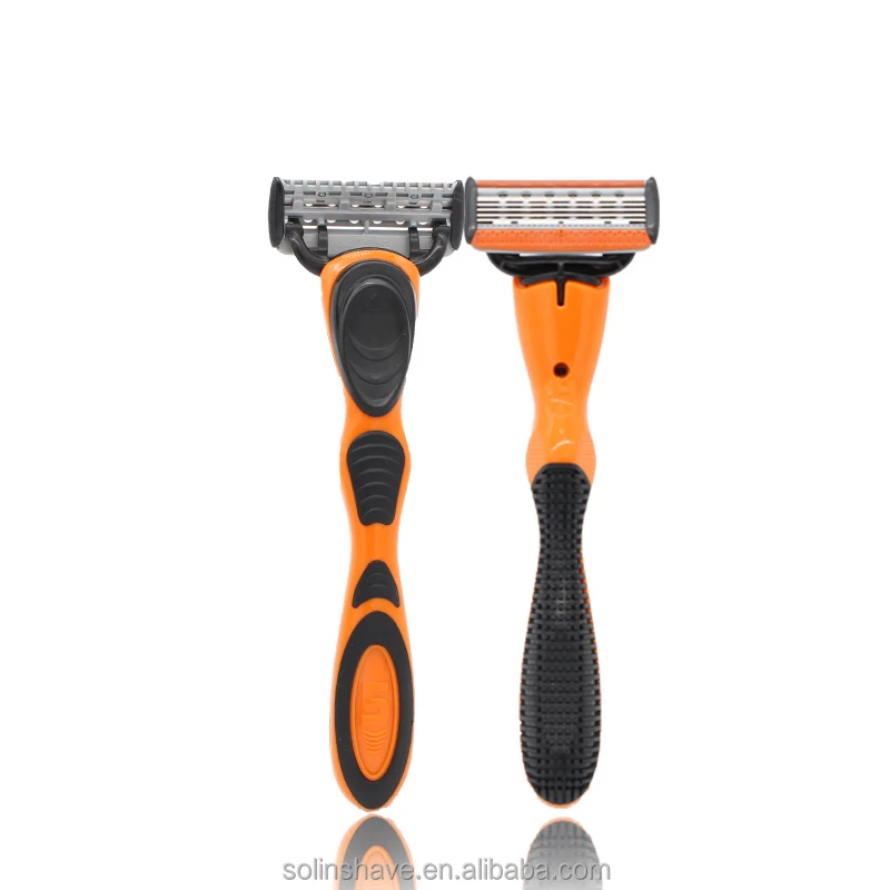 Импортированная из США система бритья с пятью и шестью лезвиями с триммером