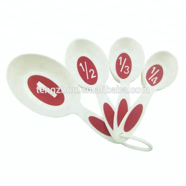 New Style 4pcs Plastic Disposable Measuring Cups Good Quality Food Grade 100ml Capacity Measuring Spoons for Home Use