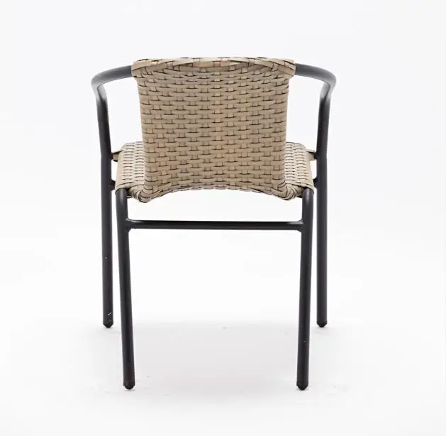 Aluminum rattan chair modern design chair