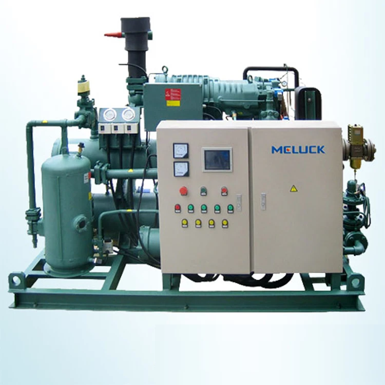 High Quality low temperature Screw 2 Compressors Racks Air Cooled Condensing Unit