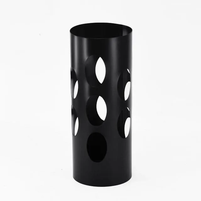 Black Color Office Wet Umbrella Stand With Double C Logo