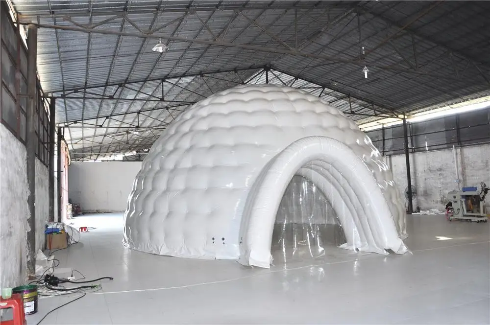 Commercial round small inflatable dome tent , inflatable dome tent for event with factory price