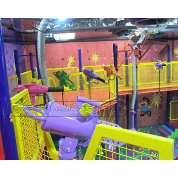 Cheer Amusement Indoor Children Park Cannon Ball Blaster