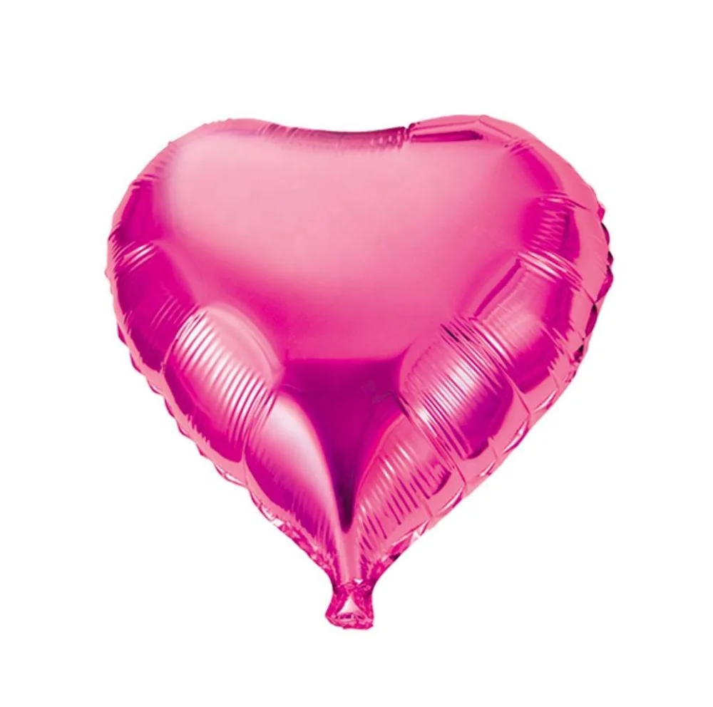 36 inch gold silver star foil balloon heart shape balloon party decoration