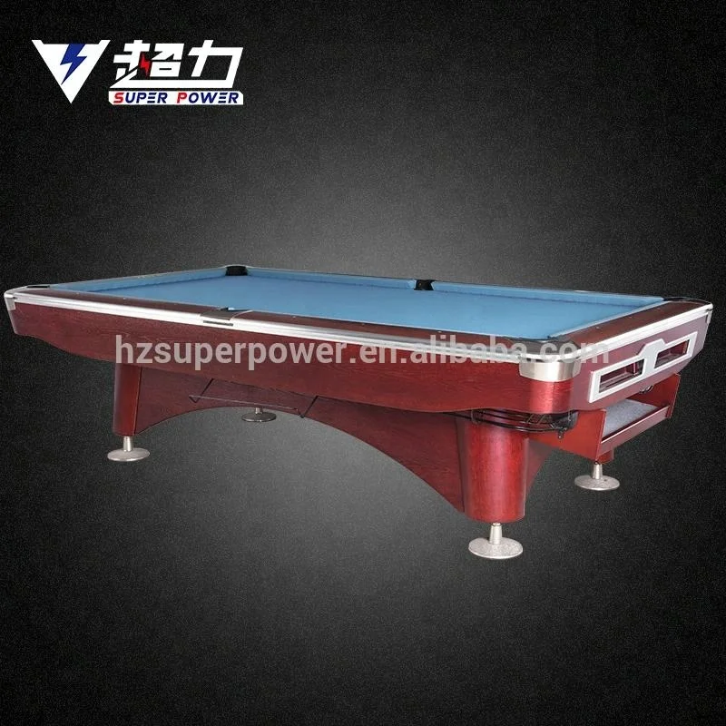 Китайский бильярдный стол дропшиппинг 9 шариков черный снукер из массива дерева