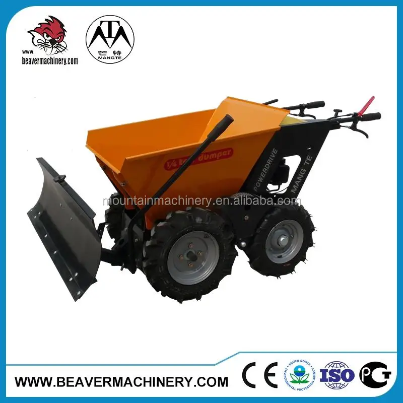 Honda Engine Small Garden Mini Dumper 4x4 with 250kg Capacity