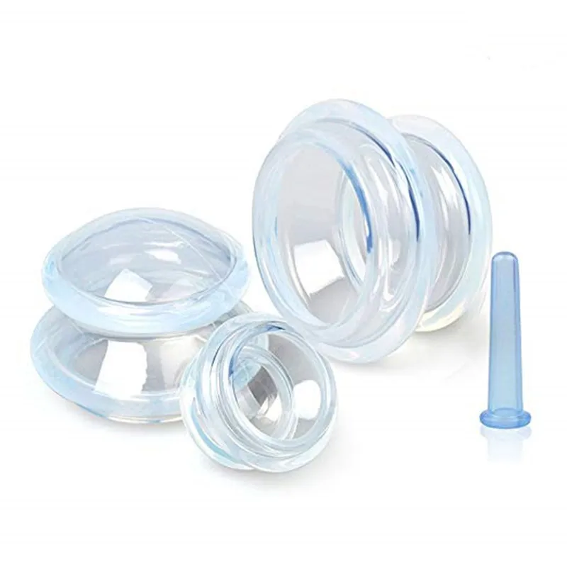 
Anti cellulite body massage cups silicone cupping therapy set 