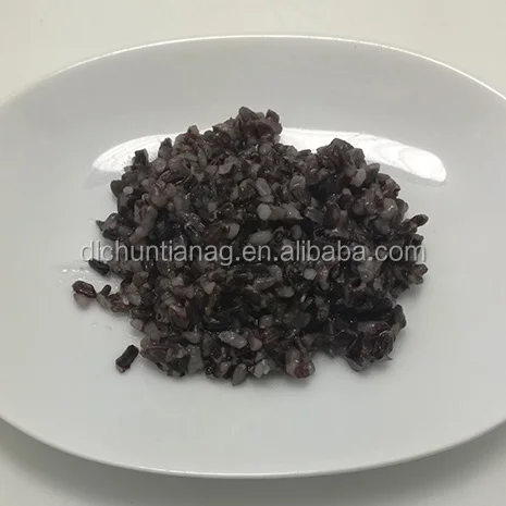
Organic puffed black rice, instant rice 
