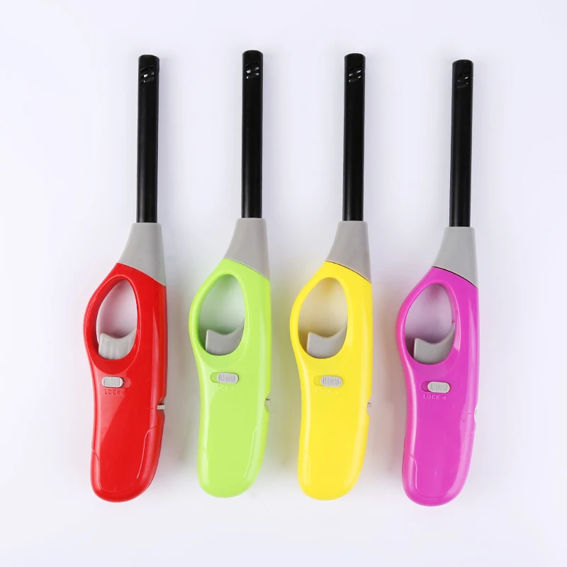 cigarette gas lighter Barbeque bbq lighter can do OEM HC-1007 kitchen lighter hot selling