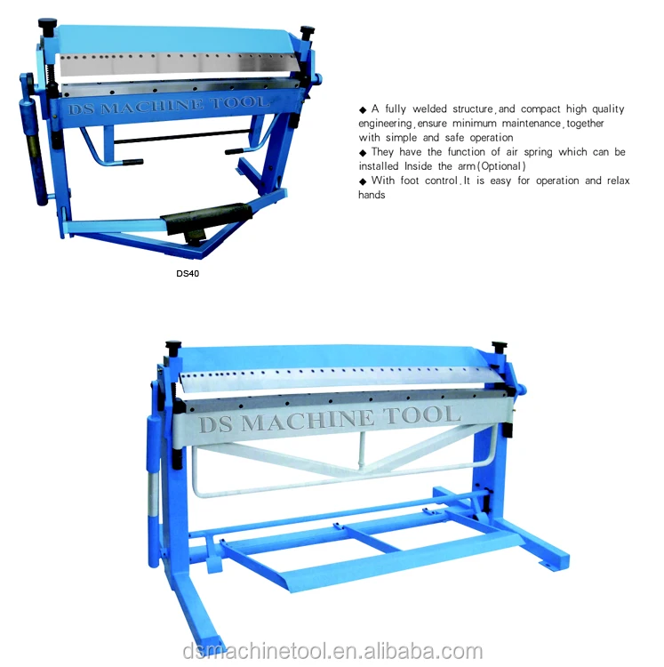Manual sheet metal press brake folding machine for sale bending